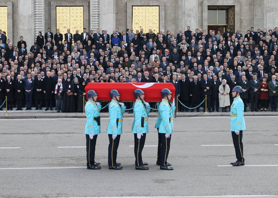 Hasan Bitmez için Meclis'te cenaze töreni. Babası Filistin atkısıyla uğurladı - Resim: 38
